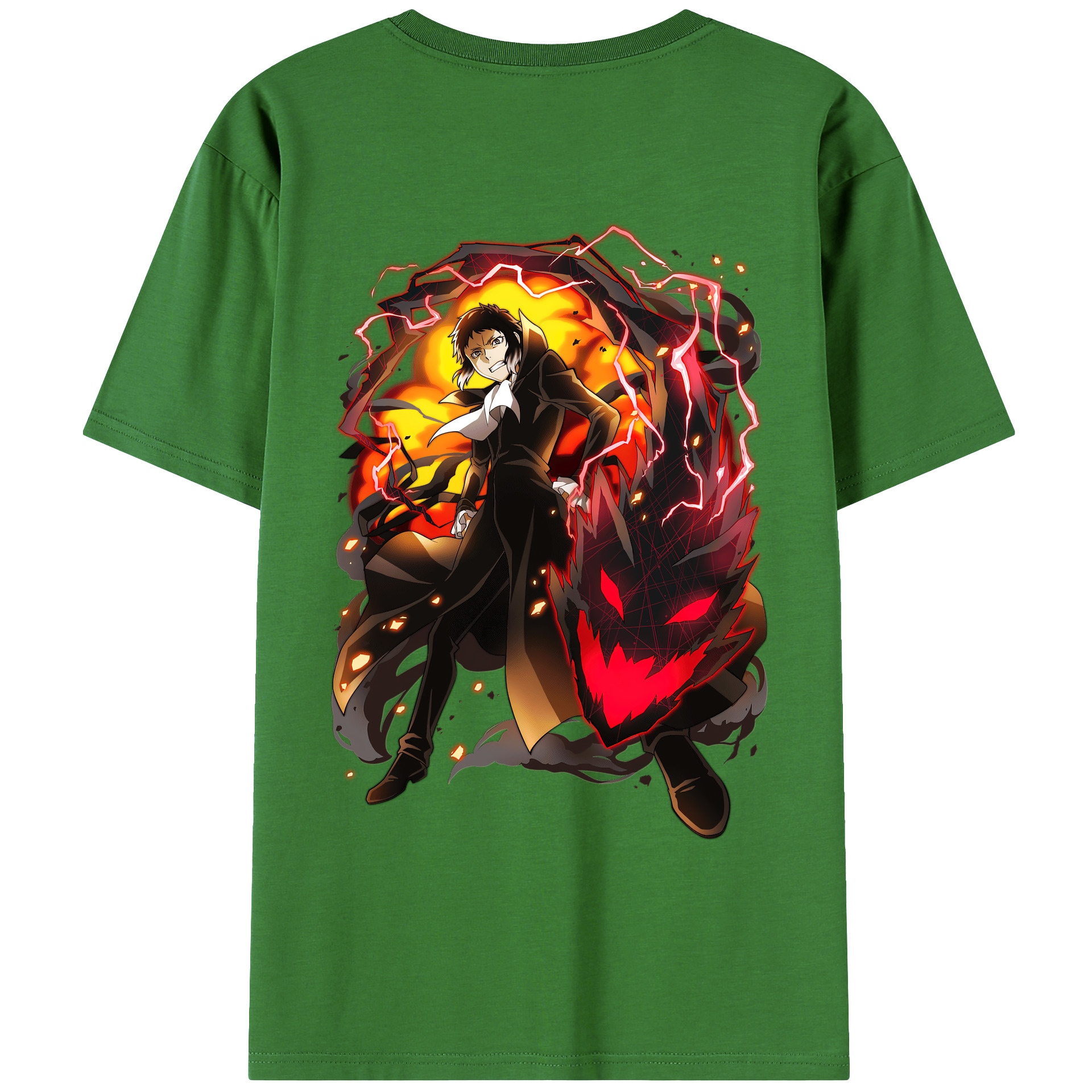 （画像用） 文豪ストレイドッグス Bungo Stray Dogs レディース半袖Tシャツ(バックプリント)